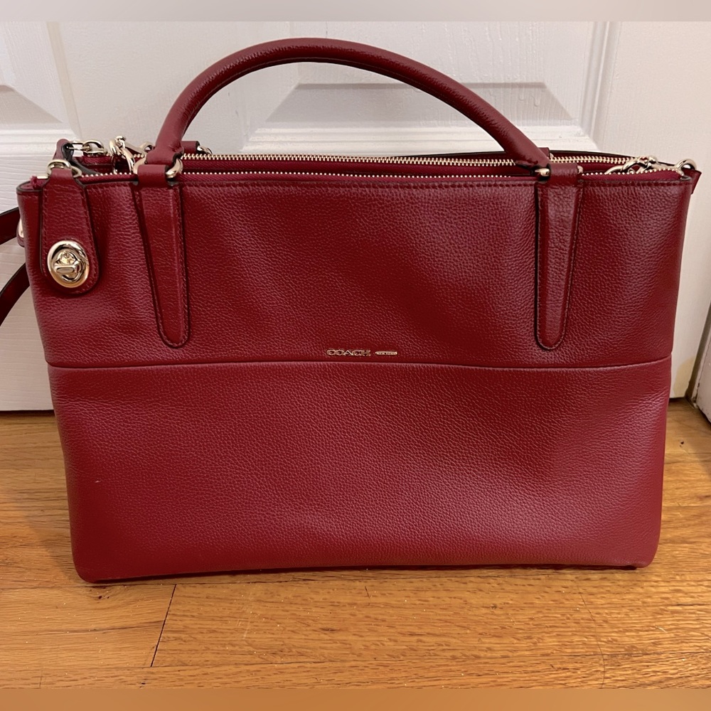 Coach Red Borough Bag